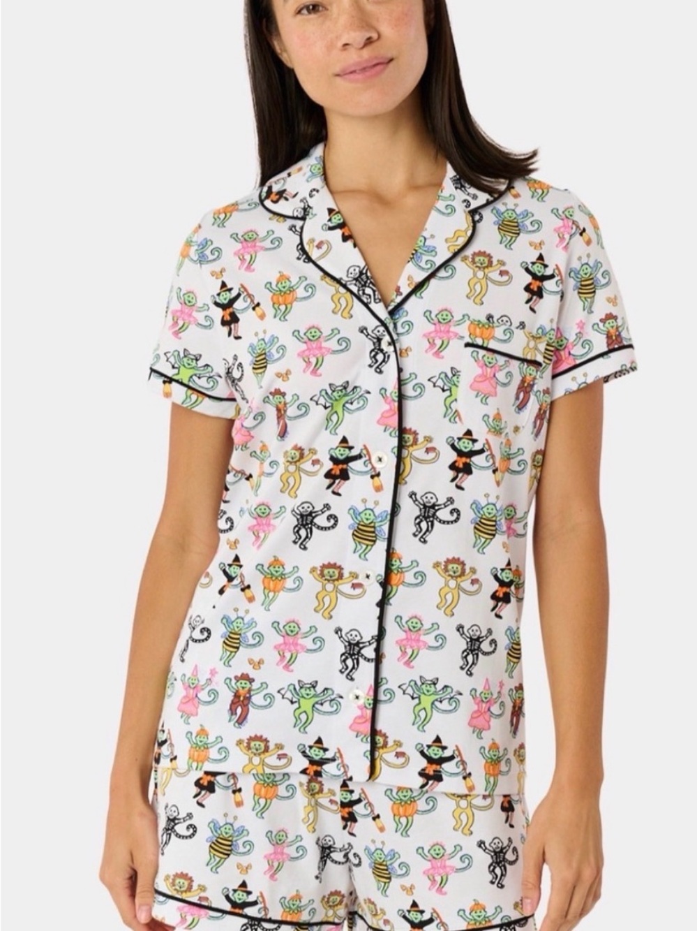 Roller Rabbit Boo Crew Pajama set